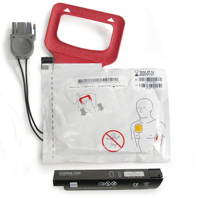 LIFEPAK CR Plus Replacement Kit - 1 set of electrodes