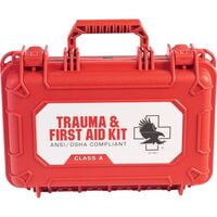 Trauma and First Aid Kit Hard Case - Class A with Bleeding Control Dressing