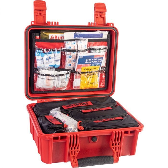 Trauma and First Aid Kit Hard Case - Class B with Bleeding Control Dressing