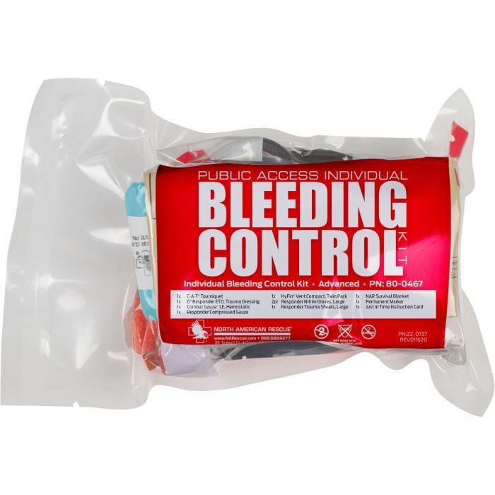 Bleeding Control Kit - Advanced (vacuum sealed)