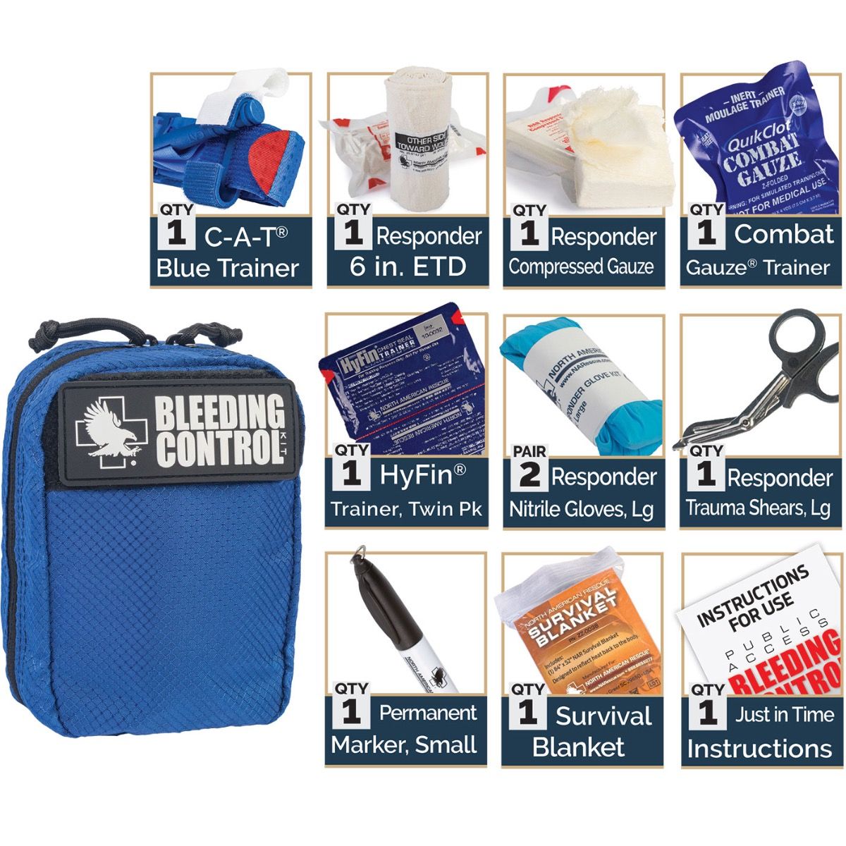 Bleeding Control Kit (Trainer) - Advanced