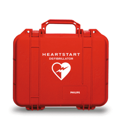 HeartStart OnSite, Home, HS1, FRx AED Plastic Waterproof Shell Carry Case